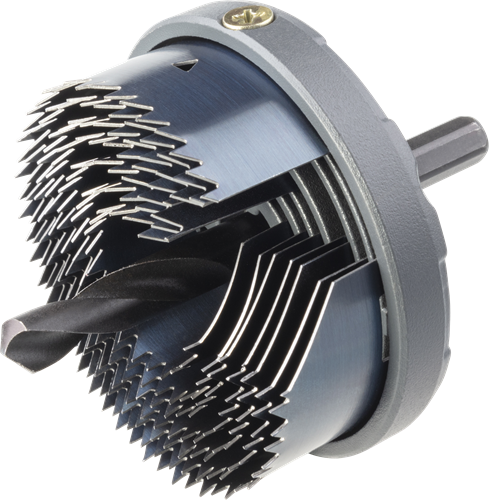 Wolfcraft Gatzaag | 7-delig | Ø25, 32, 38, 45, 50, 56, 62mm | 1 set - 2161000