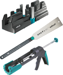 Wolfcraft Gereedschapsset | Voor het aanbrengen van wandplinten | 1 set - 6977000