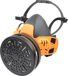 Wolfcraft Halfgelaatsmasker | Met verwisselbaar filter | A1 | 1 stuk - 4950000