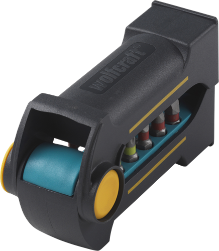 Wolfcraft Bit-Butler Maxi | Sleuf, Kruiskop PH/PZ, TORX®, Inbus | 21-delig - 1374000