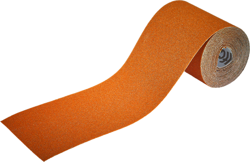 Wolfcraft Schuurpapierrol | Korund | K80 | 5m x 93mm | 1 rol - 3172000
