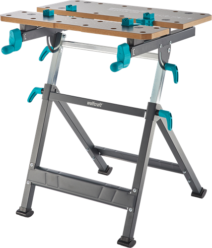 Wolfcraft Klem- en werktafel | MASTER 650 ERGO | 1 stuk - 6870000