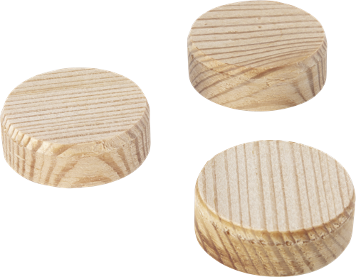 Wolfcraft Conusplaatjes | Ø30mm | 10 stuks - 2943000