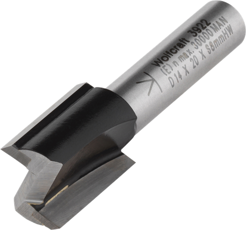 Wolfcraft Groeffrees | HM | S=8mm | Ø14 x 20mm | 1 stuk - 3922000