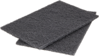 Wolfcraft Slijpvlies-pads | Fijn | 150 x 230mm | 2 stuks - 5900000