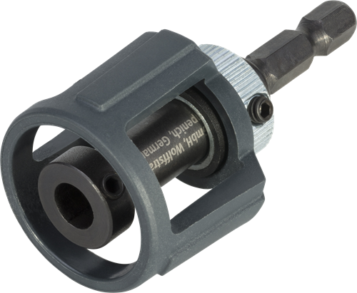 Wolfcraft Bithouder | Met dieptestop | 1 stuk - 1539000