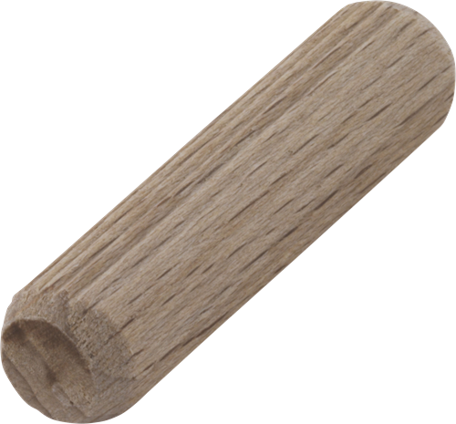 Wolfcraft Gegroefde houten deuvels | Voor Undercover Jig | Ø9,5 x 40mm | 30 stuks - 2939000