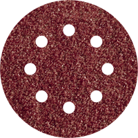 Wolfcraft Hechtschuurschijven | K80 | Geperforeerd | Ø115mm | 25 stuks - 2271100