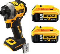 DeWalt DCF850P2T-QW | Accu Slagschroevendraaier | 18V | XR | Set | 2x5,0 Ah Accu
