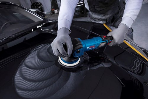 Bosch Blauw GPX9-125S Polijstmachine (Steunpad, polijstpad, tas) - 06013B1000-3