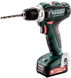 Metabo PowerMaxx BS 12 Accu-boorschroefmachine 12V 2x2Ah Li-Ion - 601036500