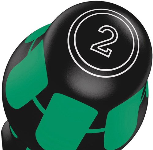 Wera 355 PZ SB Pozidriv Schroevendraaier , PZ 1 x 80 mm - 1 stuk(s) - 05100056001-3