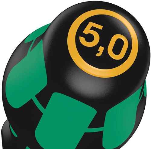 Wera 334 Zaagsnede Schroevendraaier, Garage Kling, 1.2 x 8.0 x 175 mm - 1 stuk(s) - 05110011001-3
