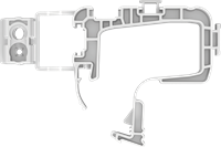 Bosch Accessoires PRO EPH-20 Kunststof verzamelclip voor electra PRO EPH-20 | 100 stuks - 1600A032GD