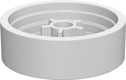 Bosch Accessoires PRO FPW-20 Kunststof afdekkap | 100 stuks - 1600A032GJ