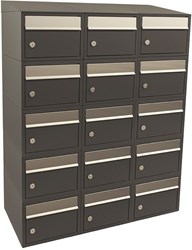 Stoer! Brickset 3-Breed, 5-Hoog Met Dak Antraciet - 40215065_3x5d