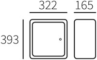Stoer! Inbouwkast Berlijn 165Mm Antraciet - 45004165-3