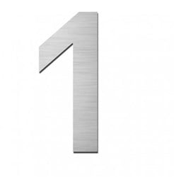 Stoer! Huiscijfer Forte 75Mm Zelf Nr.1 Inox - 57750001