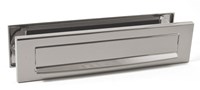 Mariani Briefplaat Combinatie Rechthoek Pvd Glans Nikkel - 95182016