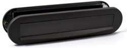 Mariani Briefplaat Combinatie Ovaal Puurzwart - 95378010