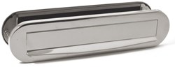 Mariani Briefplaat Combinatie Ovaal Glans Nikkel - 95378016