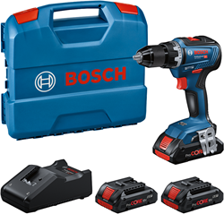 Bosch Blauw GSR 18V-55 Professional Accu schroef-boormachine | 3 x 4,0 Ah ProCore accu - 0615A5002P