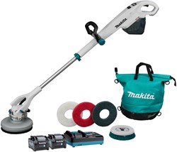 Makita PS001GM2NL1 XGT 40 V Max Schrob-/polijstmachine | 4,0 Ah (2 st), snellader in doos - PS001GM2NL1