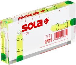 SOLA Architecten waterpas 100x50x15mm R 100 (kim waterpas) - 01622101