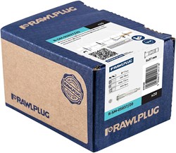 Rawl Plug Rubber Rawlnut M6X15 | 50 stuks - R26-8708