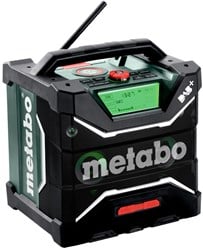 Metabo RC 12-18 32W BT DAB+ Accu Bouwradio met laadfunctie en bluetooth 12-18V | excl. accu's en lader