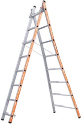 Little jumbo Reformladder 1252 | met uitgebogen bomen | 2x14 sporten - 1201252014