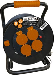 Relectric PRO kabelhaspel 25 mtr IP 44 3x2,5mm - RELEC493104 RELEC493104