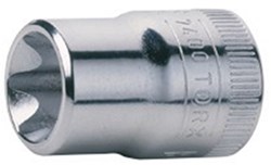 Bahco 3/8" dop torx op kaart e12 | SB7400TORX-E12
