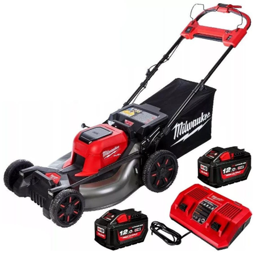 Milwaukee M18 F2LM53-122 M18 Fuel | Zelfrijdende Accu Grasmaaier | 53 cm | 2 x 12 Ah accu + lader - 4933479585