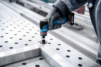 Bosch Blauw GWG 12V-50 S Accu Rechte Slijper | 12V | Zonder accu en lader | In doos - 06013A7000-2