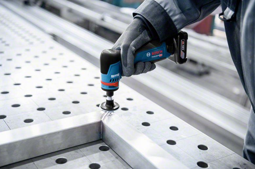 Bosch Blauw GWG 12V-50 S Accu Rechte Slijper | 12V | Zonder accu en lader | In doos - 06013A7000-2