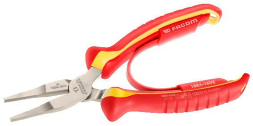 Facom 1000V Vde Platte Tang 160Mm - 188A.16VE - 188A.16VE