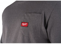 Milwaukee WTSSGR L T-shirt Work short sleeve grey L - 4932493010-2
