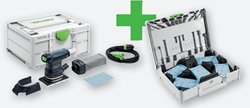 Festool RTS 400 REQ GR SYS P Vlakschuurmachine | Met GRANAT schuurpapier gevulde Systainer 3 -  578205
