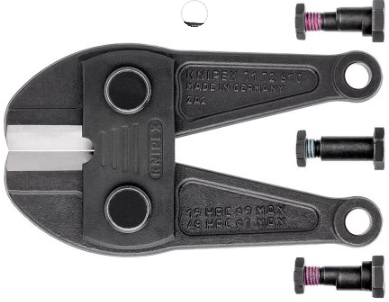 Knipex Reservekop voor 71 72 610 compleet met schroeven - 7179610
