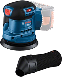 Bosch Blauw GEX 185-LI Professional | Accu-excenterschuurmachine | 18V | Body | Zonder Accu's & Laders | In Doos - 06013A5020