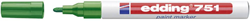 Edding Lakmarker | groen | streepbreedte 1-2 mm ronde punt | 10 stuks - 4-751004 4-751004