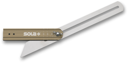 Sola Zweihaak 200mm blok brons gean. VSTG200, ALU, been met graden aanduiding - 56052001