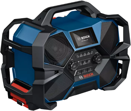 Bosch Blauw Power-Radiobox GPB 18VH-6 SRC | 18V | Zonder accu en lader - 06014A6200