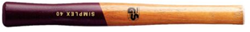Halder Kunststofhamersteel | voor hoofd-d. 30 mm lengte 260 mm | acacia | 1 stuk - 3244.030 3244.030