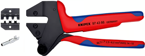 Knipex Krimptang MC4 (2,5 / 4 / 6 mm²) - 974366-2