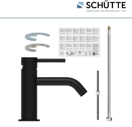 Schutte ARAGON fonteinkraan | Mat zwart - 37965-3