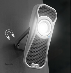 Scangrip BOUWLAMP | AUDIO LIGHT MET SPEAKER 600LM - AUD601R