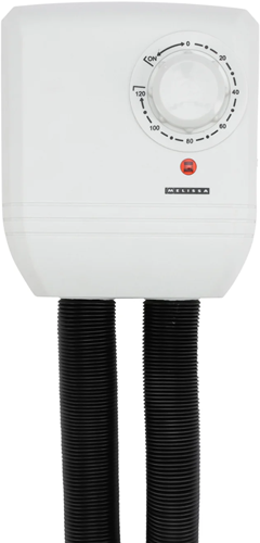 Melissa 16540009 Schoenendroger | twee slangen voor één paar schoenen of laarzen | 250W | Wit - 16540009-2