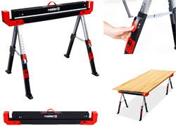 Meister Werkschraag (hoogte) verstelbaar van 61,8 - 82 cm, 300Kg - WU5258230